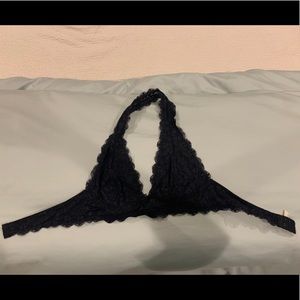 Free People Halter Lace Bralettes